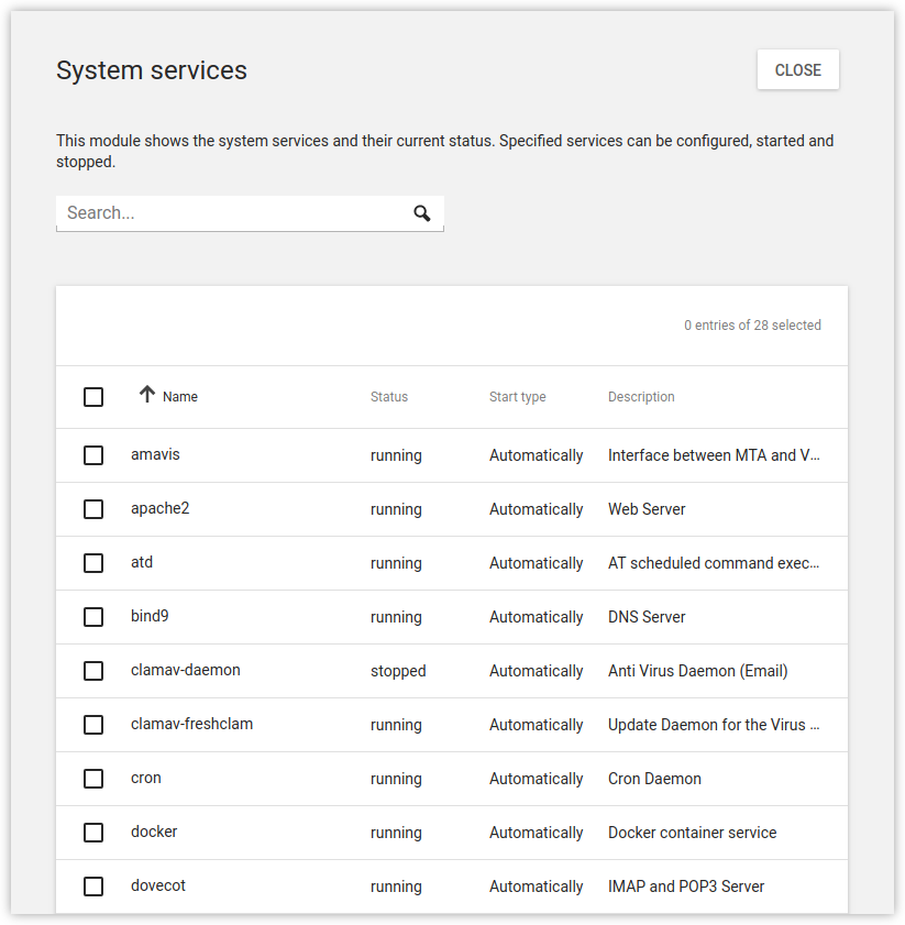 Overview of system services
